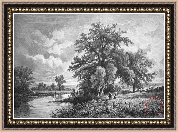 Others Long Island, 1873 Framed Painting
