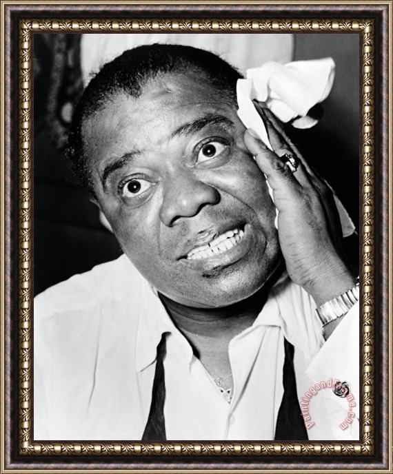 Others Louis Armstrong 1900-1971 Framed Print