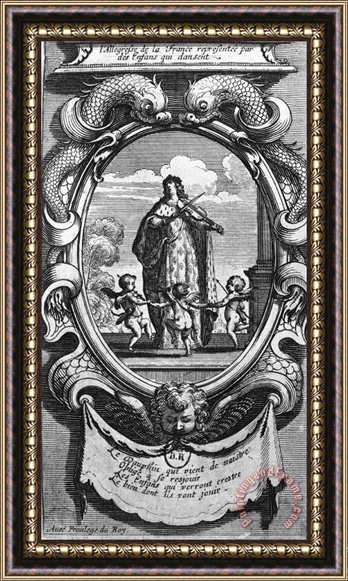 Others Louis, Dauphin Of France Framed Print