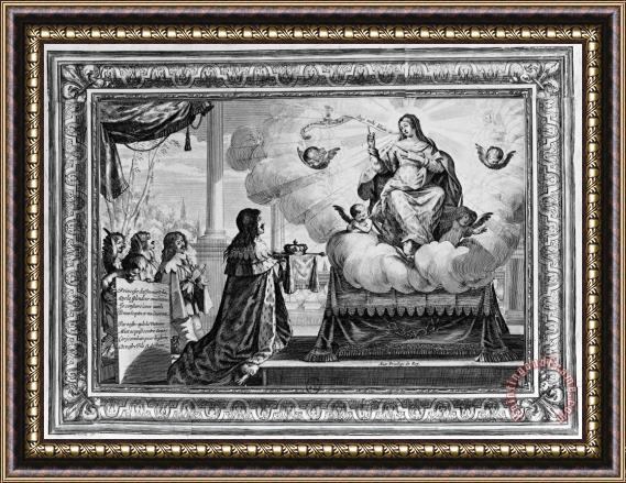 Others Louis Xiii (1601-1643) Framed Painting