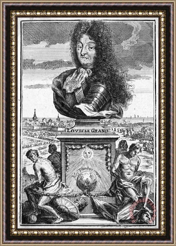 Others Louis Xiv (1638-1715) Framed Print