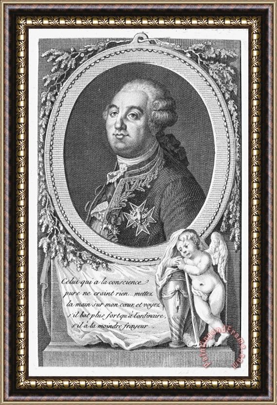 Others Louis Xvi (1754-1793) Framed Print