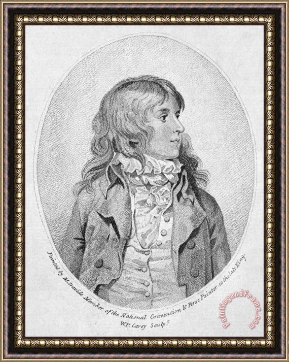 Others Louis Xvii (1785-1795) Framed Print