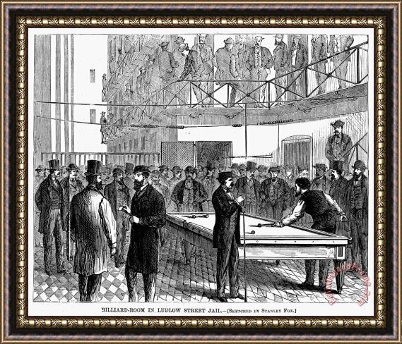 Others Ludlow Street Jail, 1868 Framed Painting