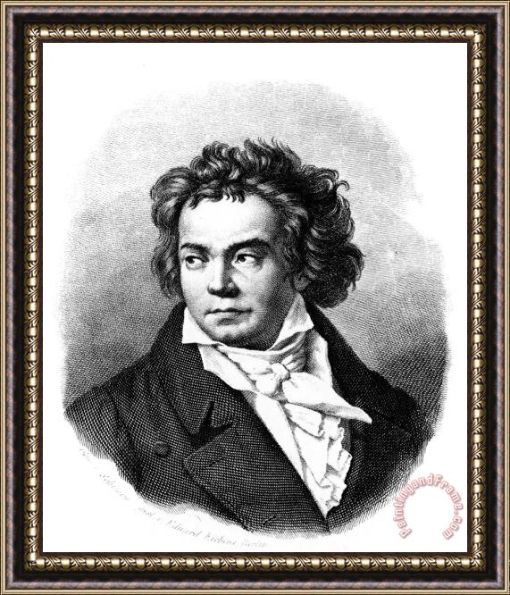 Others LUDWIG van BEETHOVEN Framed Painting