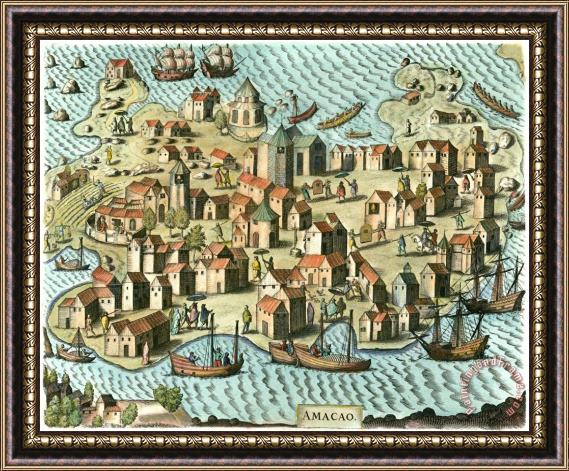 Others Macao Colony, 1598 Framed Print