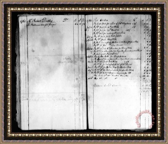 Others Madison: Account Book Framed Print