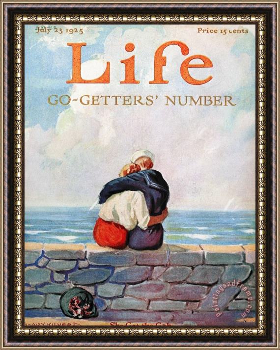 Others Magazine: Life, 1925 Framed Painting
