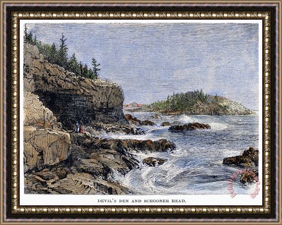 Others Maine: Mount Desert Island Framed Print