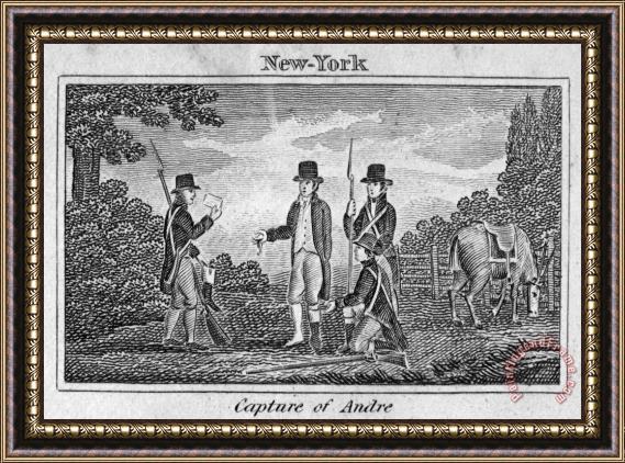 Others Major John Andre, 1780 Framed Print