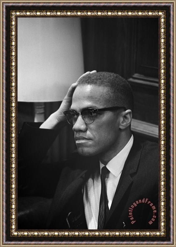 Others Malcolm X (1925-1965) Framed Print