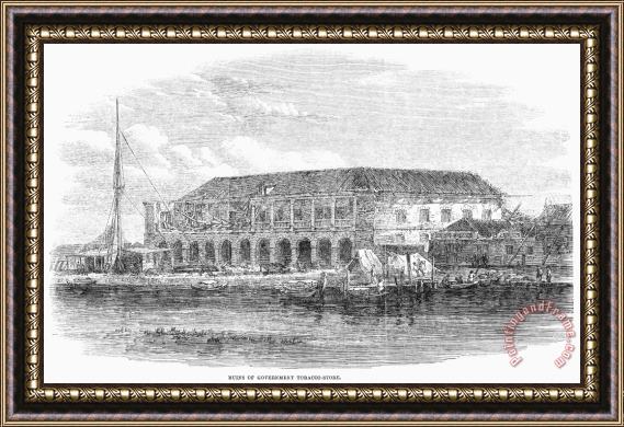 Others Manila: Earthquake, 1863 Framed Print