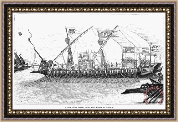 Others Marco Polo (1254?-1324) Framed Print