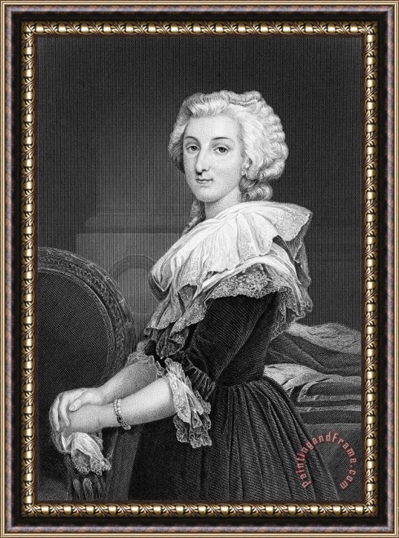 Others Marie Antoinette (1755-1793) Framed Painting
