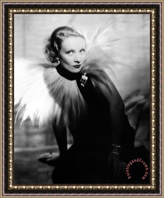 Others Marlene Dietrich (1901-1992) Framed Painting
