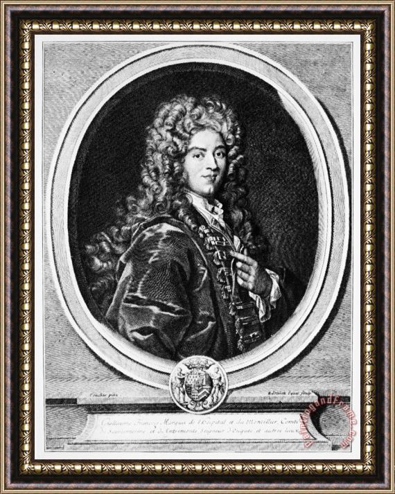 Others MARQUIS de LHOPITAL Framed Painting