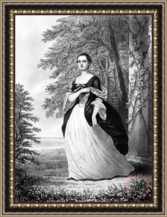Others Martha Washington Framed Print