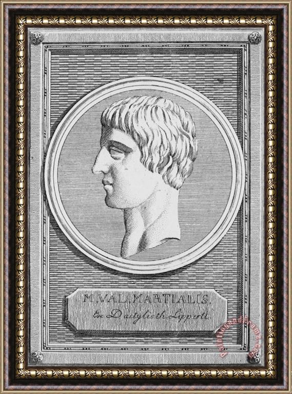 Others MARTIAL, 1st CENTURY Framed Print