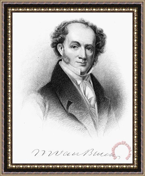 Others Martin Van Buren (1782-1862) Framed Painting
