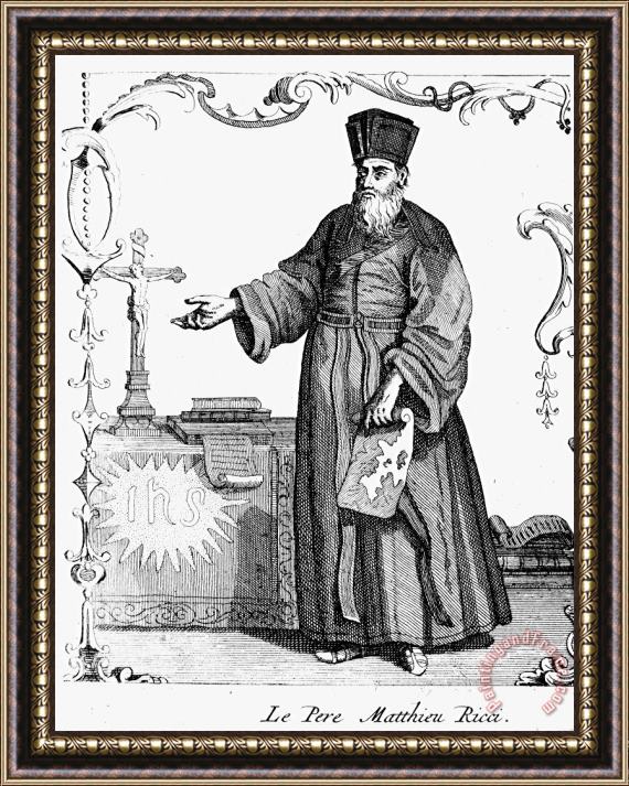 Others Matteo Ricci (1552-1610) Framed Painting