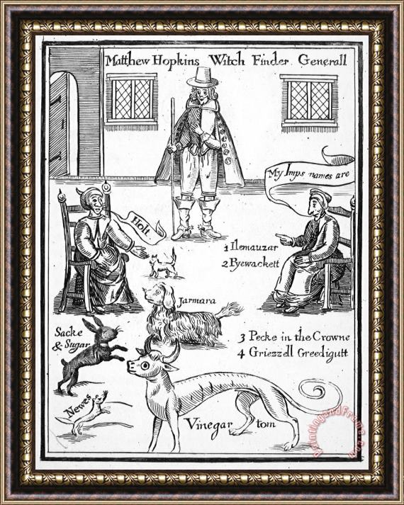 Others MATTHEW HOPKINS (d. 1647) Framed Print