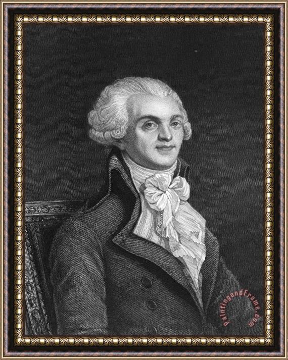 Others Maximilien Robespierre Framed Painting