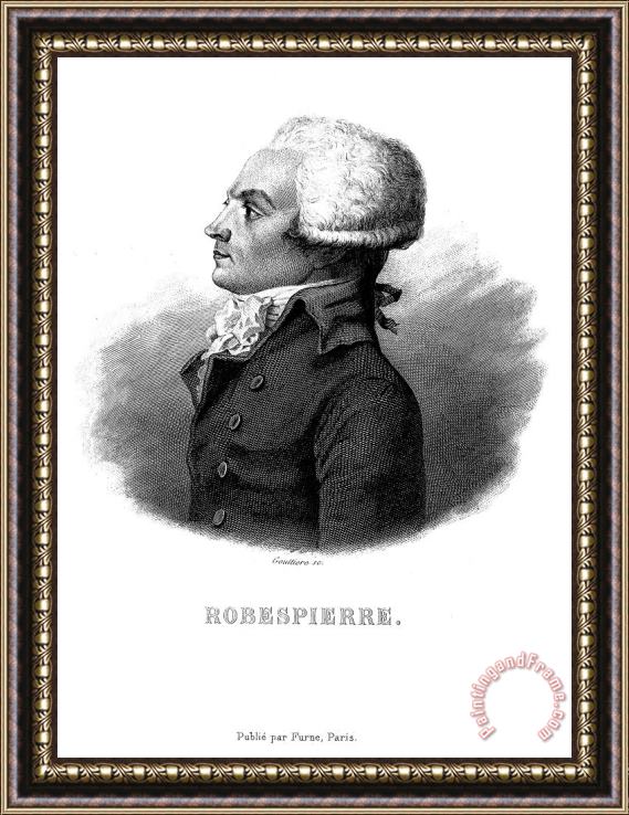 Others Maximilien Robespierre Framed Print