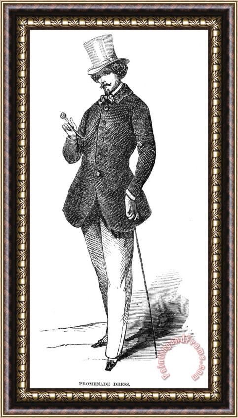 Others Mens Fashion, 1850 Framed Print