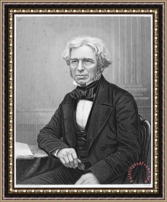 Others Michael Faraday Framed Painting