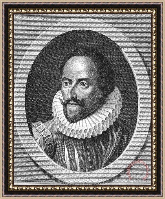 Others Miguel De Cervantes Framed Painting