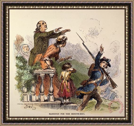 Others Minuteman: Blessing, 1776 Framed Print