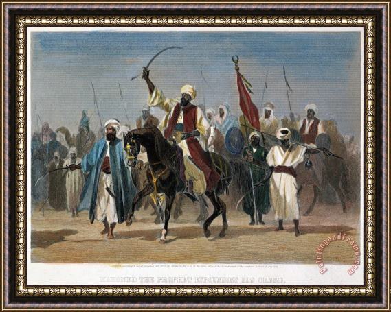Others Mohammed (570-632) Framed Print