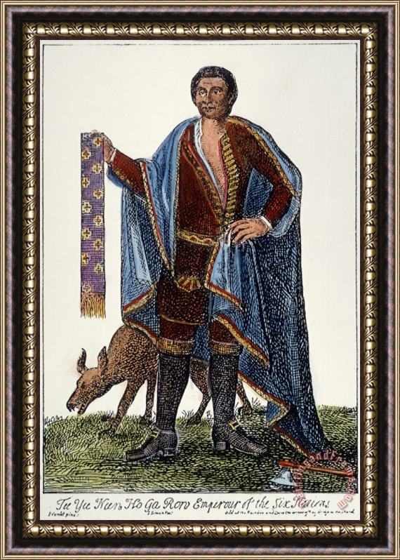 Others Mohawk Chief, 1710 Framed Print