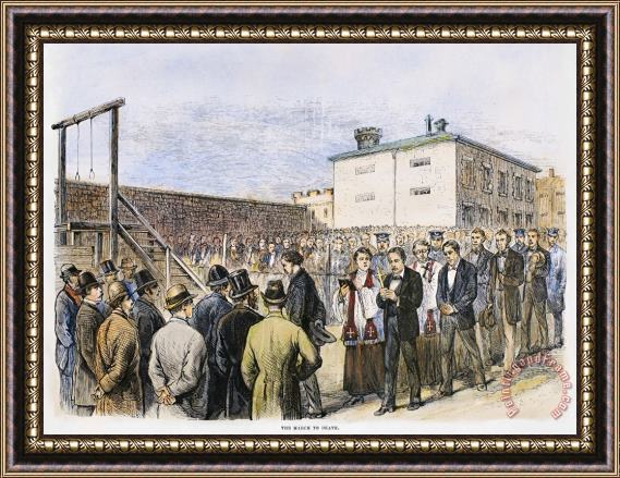 Others Molly Maguires Executions Framed Print