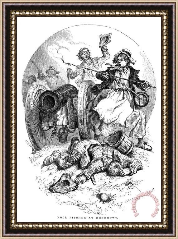 Others Molly Pitcher (1754?-1832) Framed Print