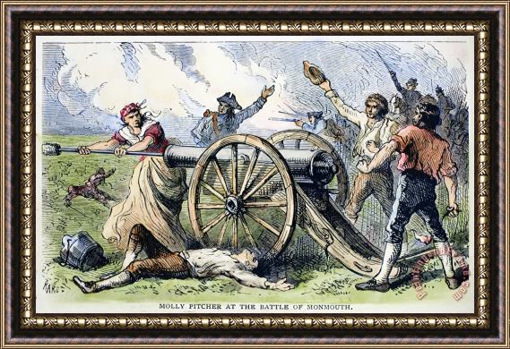 Others Molly Pitcher (1754 -1832) Framed Print