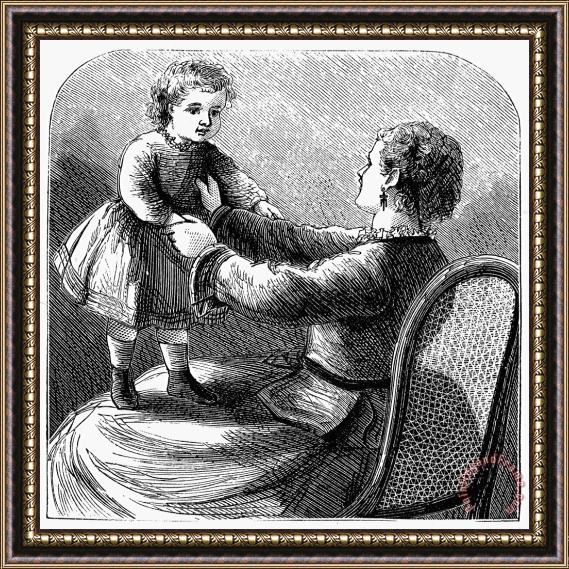 Others Mother And Child, 1873 Framed Print