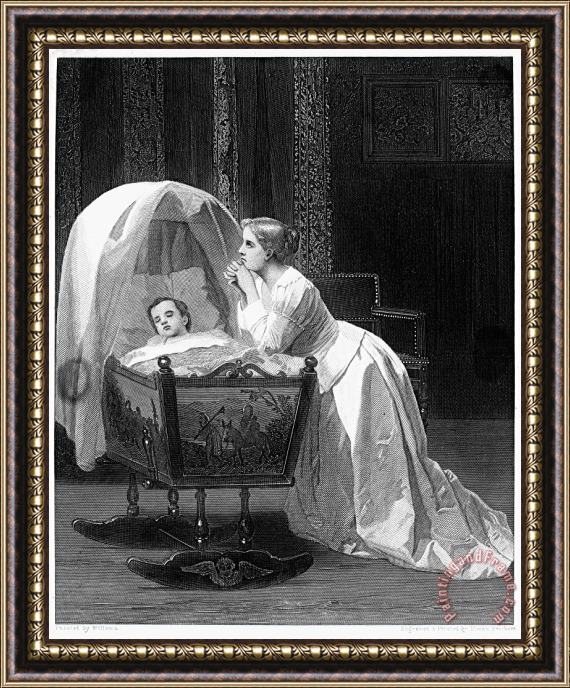 Others Mother Praying Framed Print