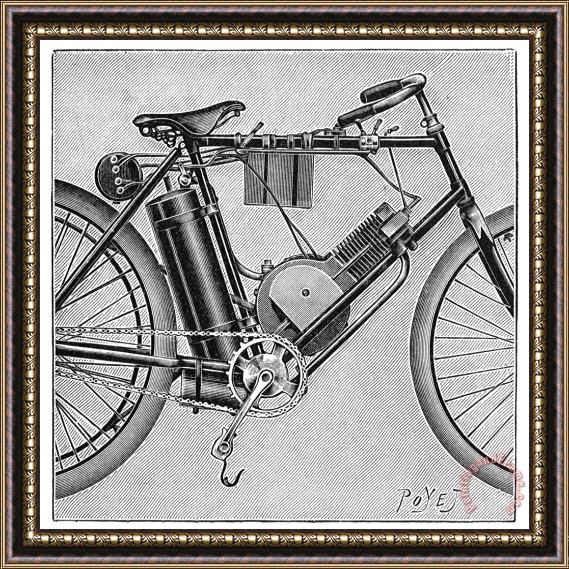 Others Motorcycle, 1895 Framed Print