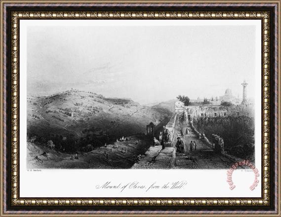 Others Mount Of Olives Framed Print