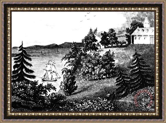 Others Mount Vernon, 1798 Framed Painting