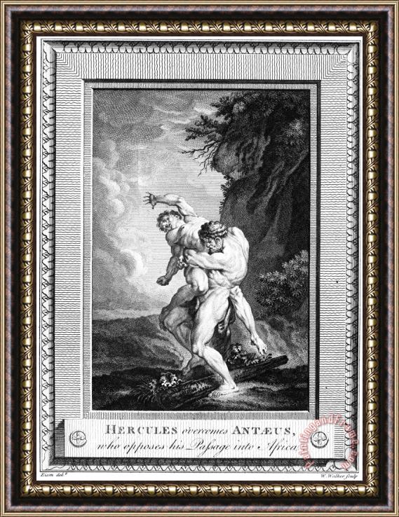 Others Mythology: Hercules Framed Painting