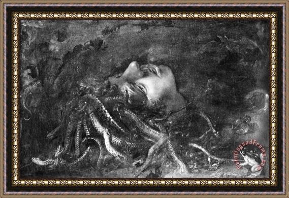 Others Mythology: Medusa Framed Painting