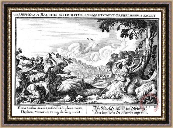 Others Mythology: Orpheus Framed Painting