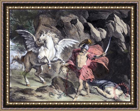 Others Mythology: Perseus Framed Painting