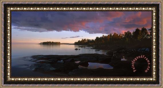 Others National Park Valaamsky Framed Print