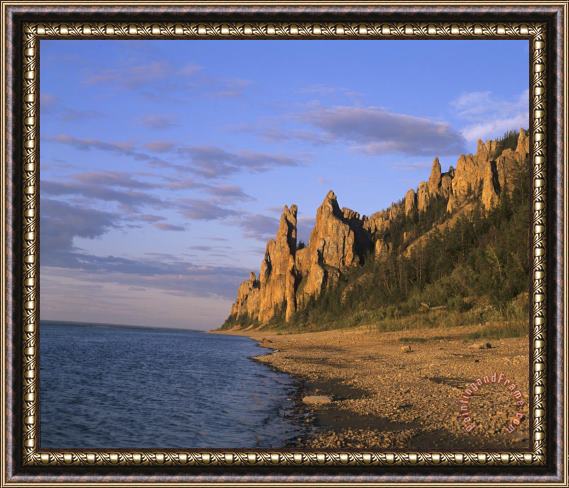 Others Nature Park Lenskie Stolby Framed Painting