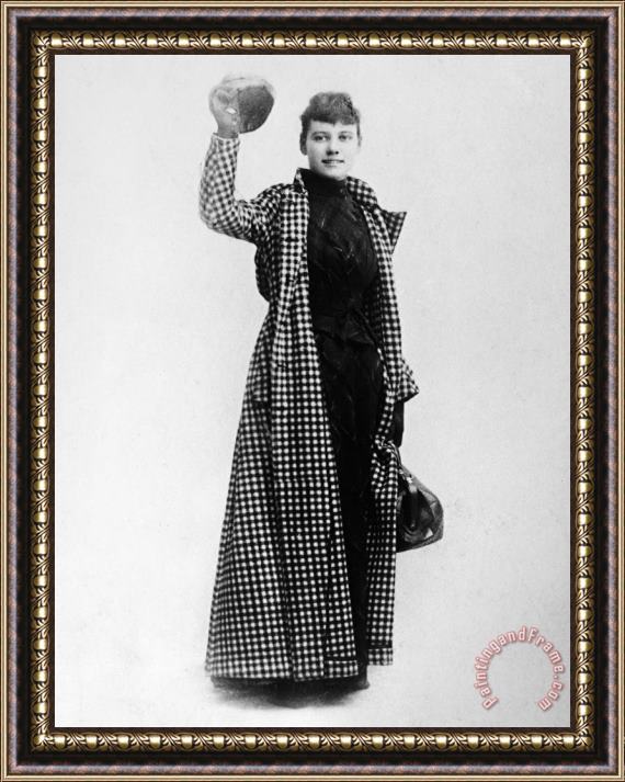 Others Nellie Bly (1867-1922) Framed Painting