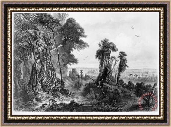 Others New Harmony, 1844 Framed Painting