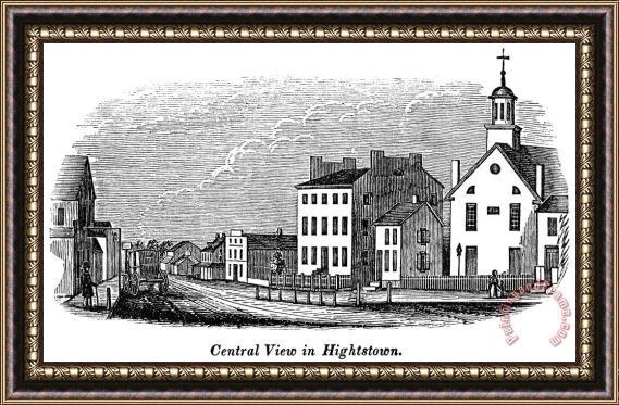 Others New Jersey, 1844 Framed Print